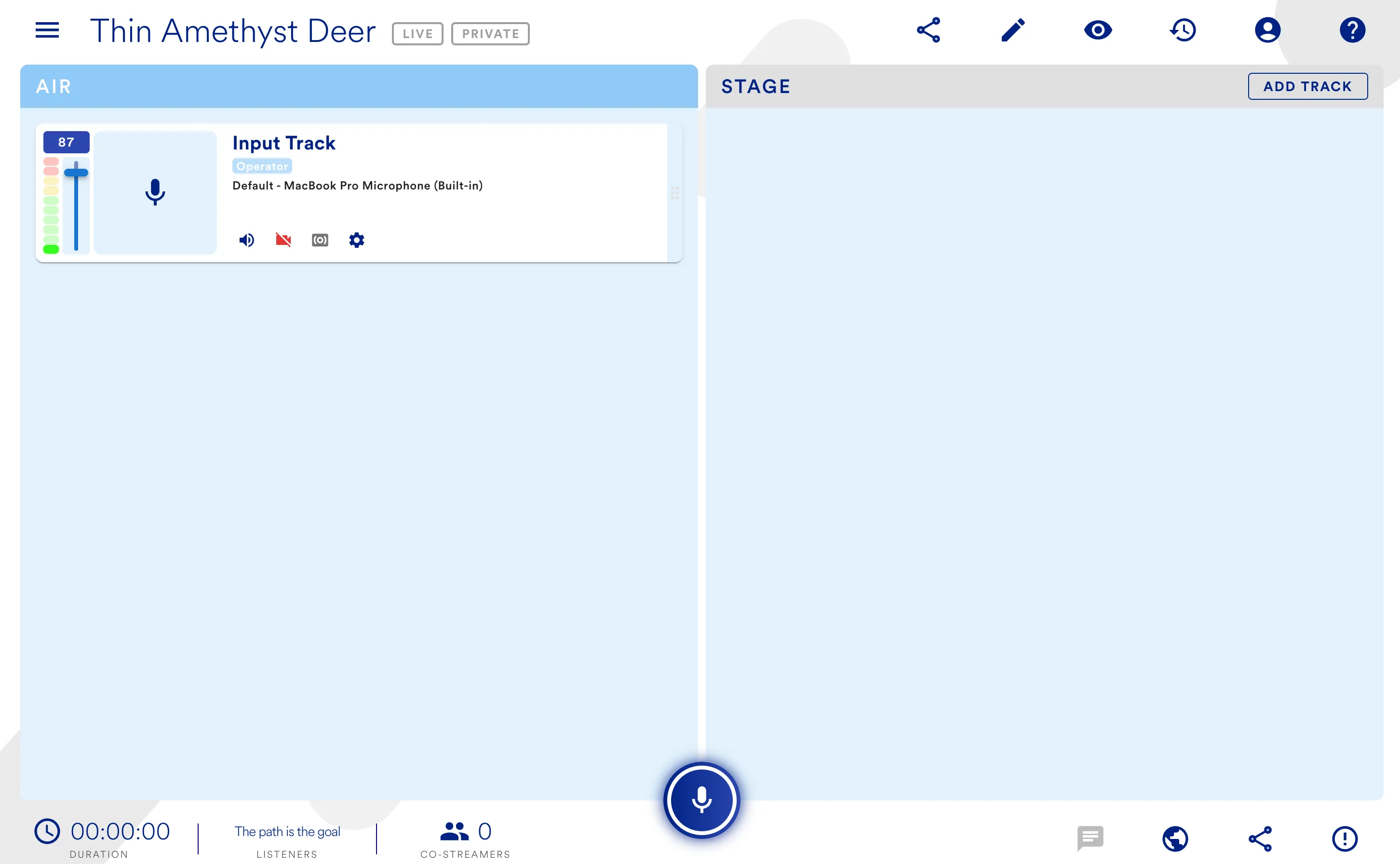 Operator Streamer View